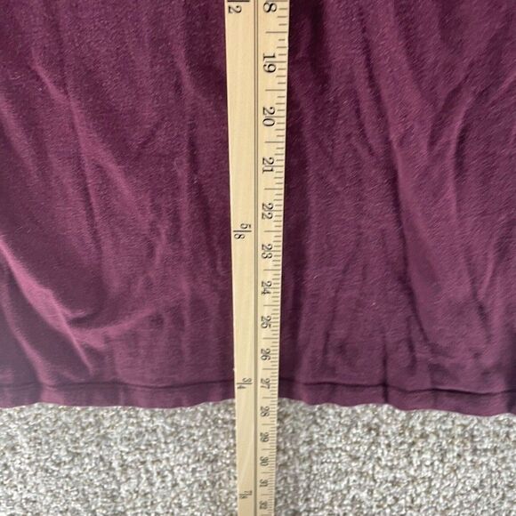 Express Polo Shirt Adult Medium Purple Stretch Moisture Wicking Cotton Preppy - Picture 8 of 11